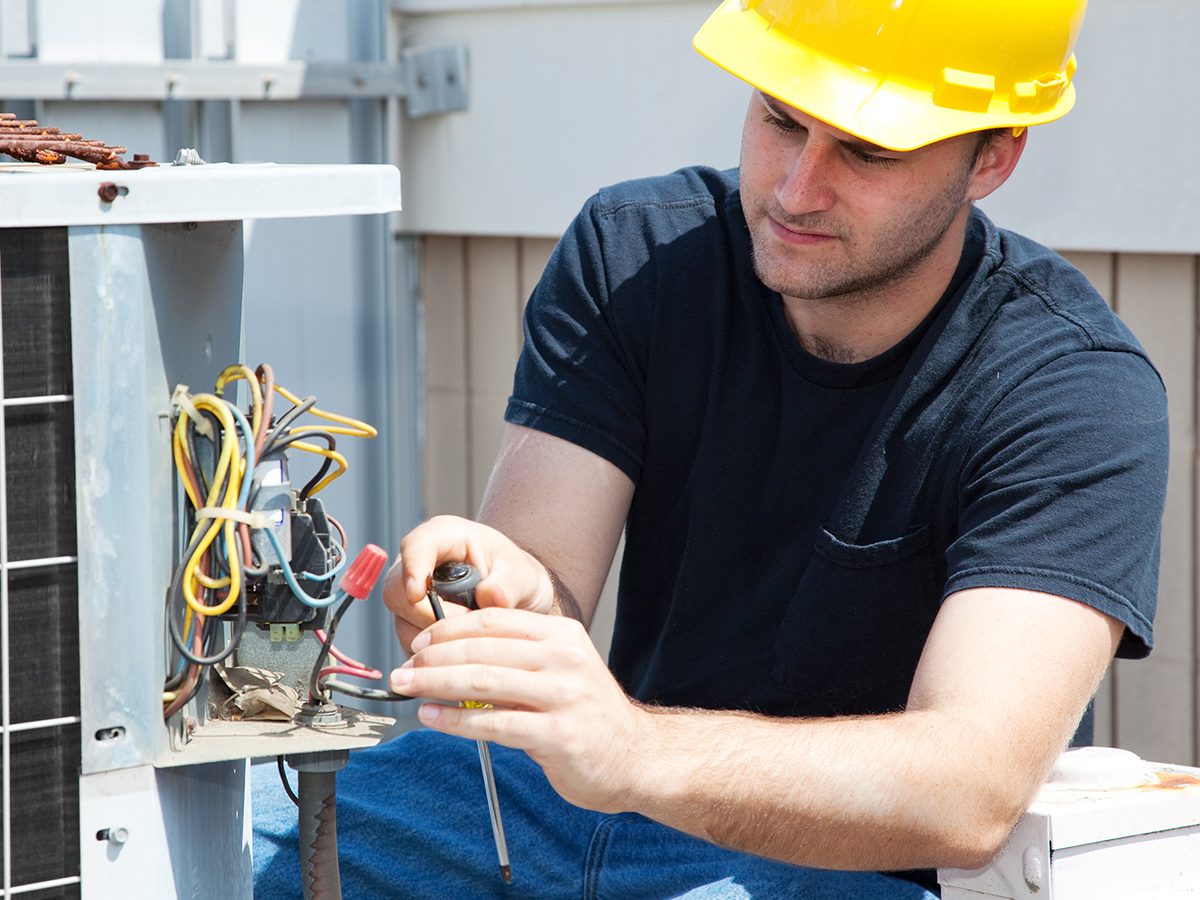 Syntegra  Services’ technicians provide complete HVAC system installation.